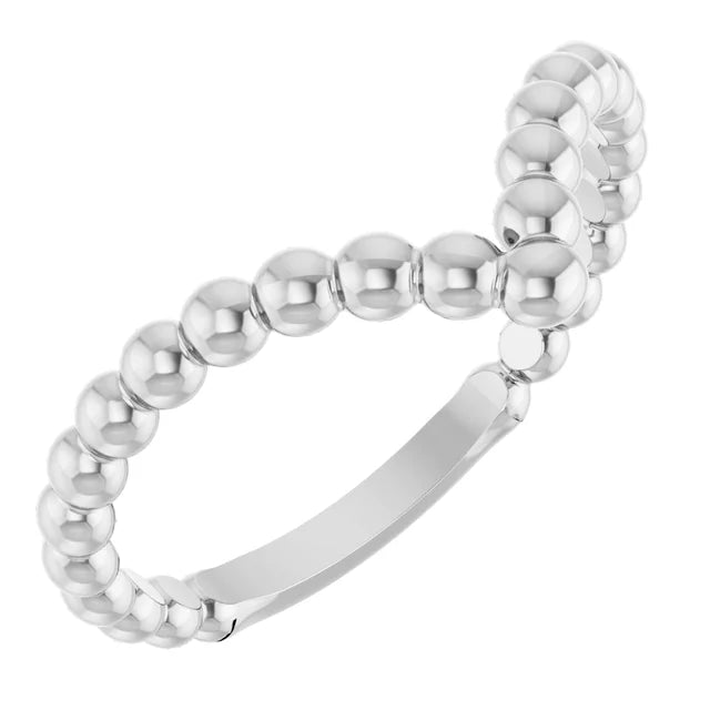 14K Golden Bubble Stackable Ring
