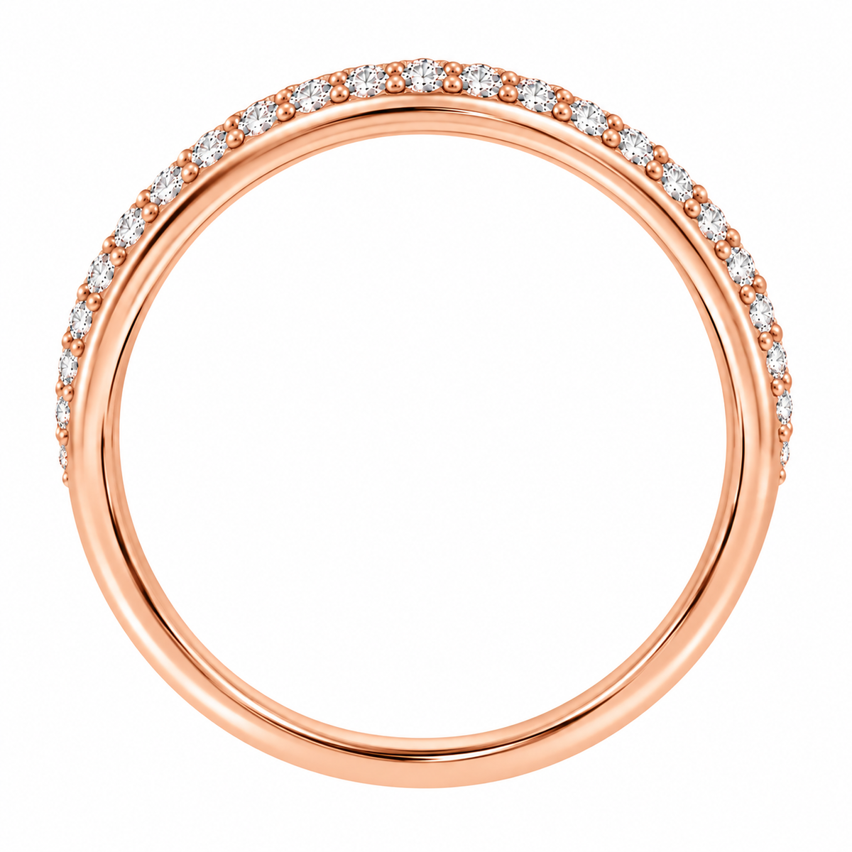 14K Embrace Bypass Diamond Ring