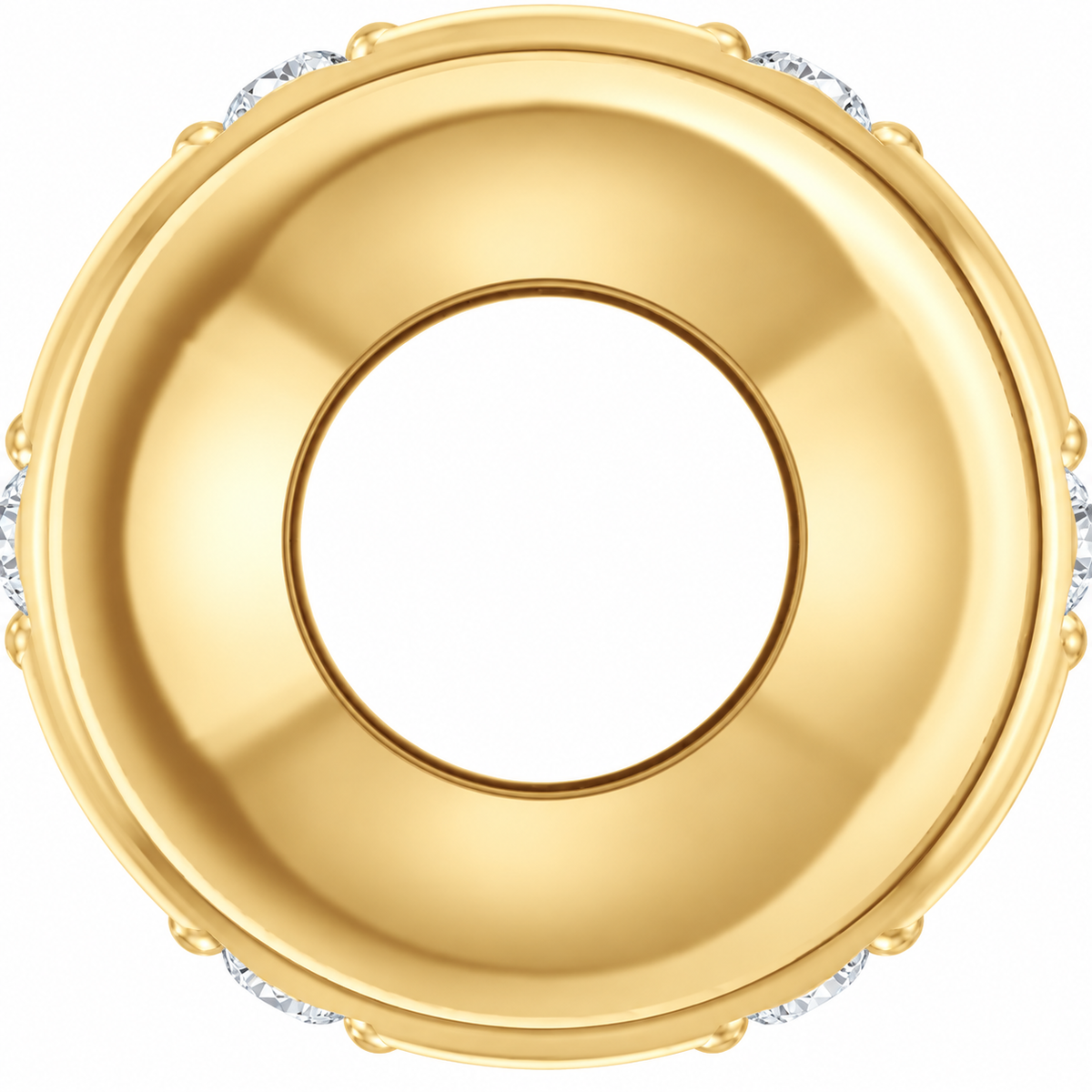 14K Stackable Diamond Space Charm