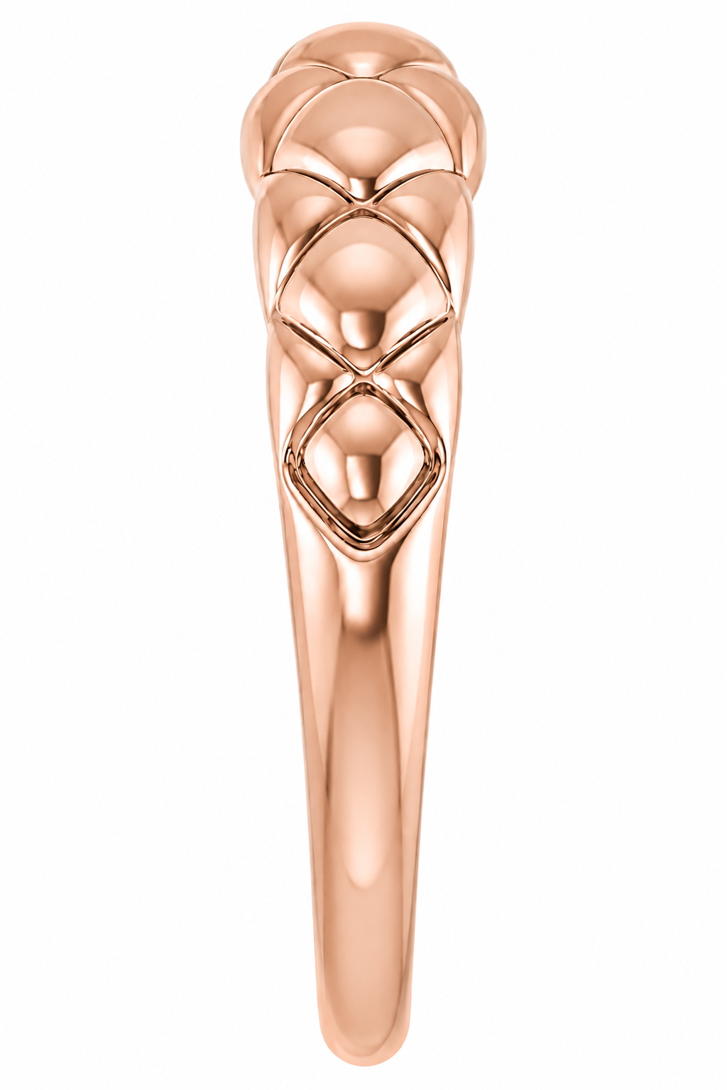 14K Quilted Gold Ring