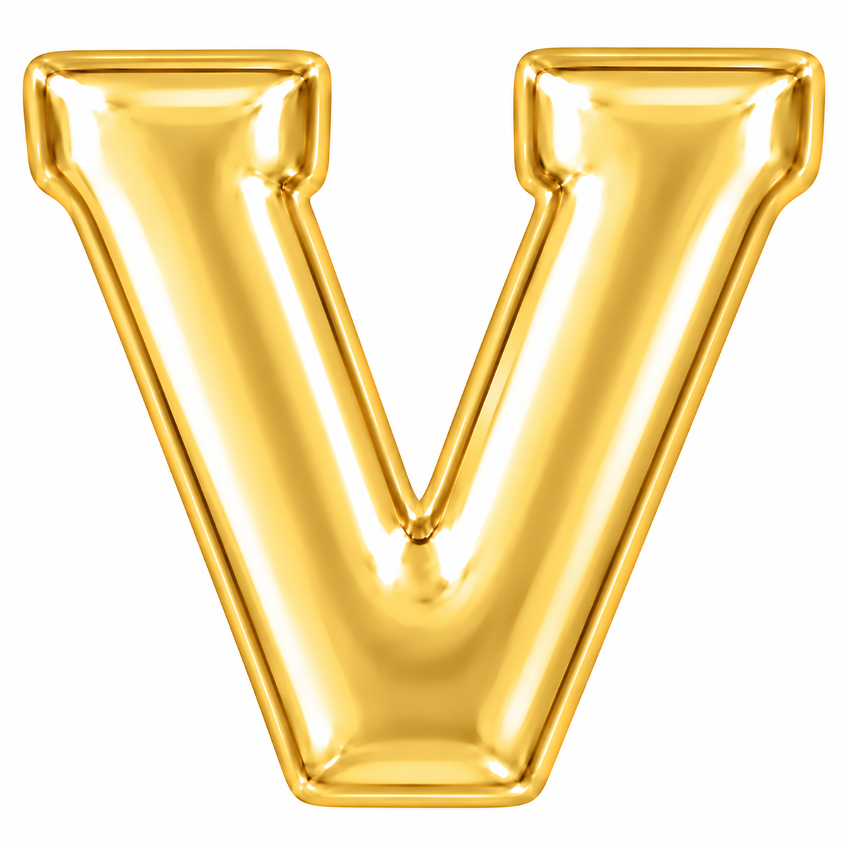 14K Initial Stud Earring