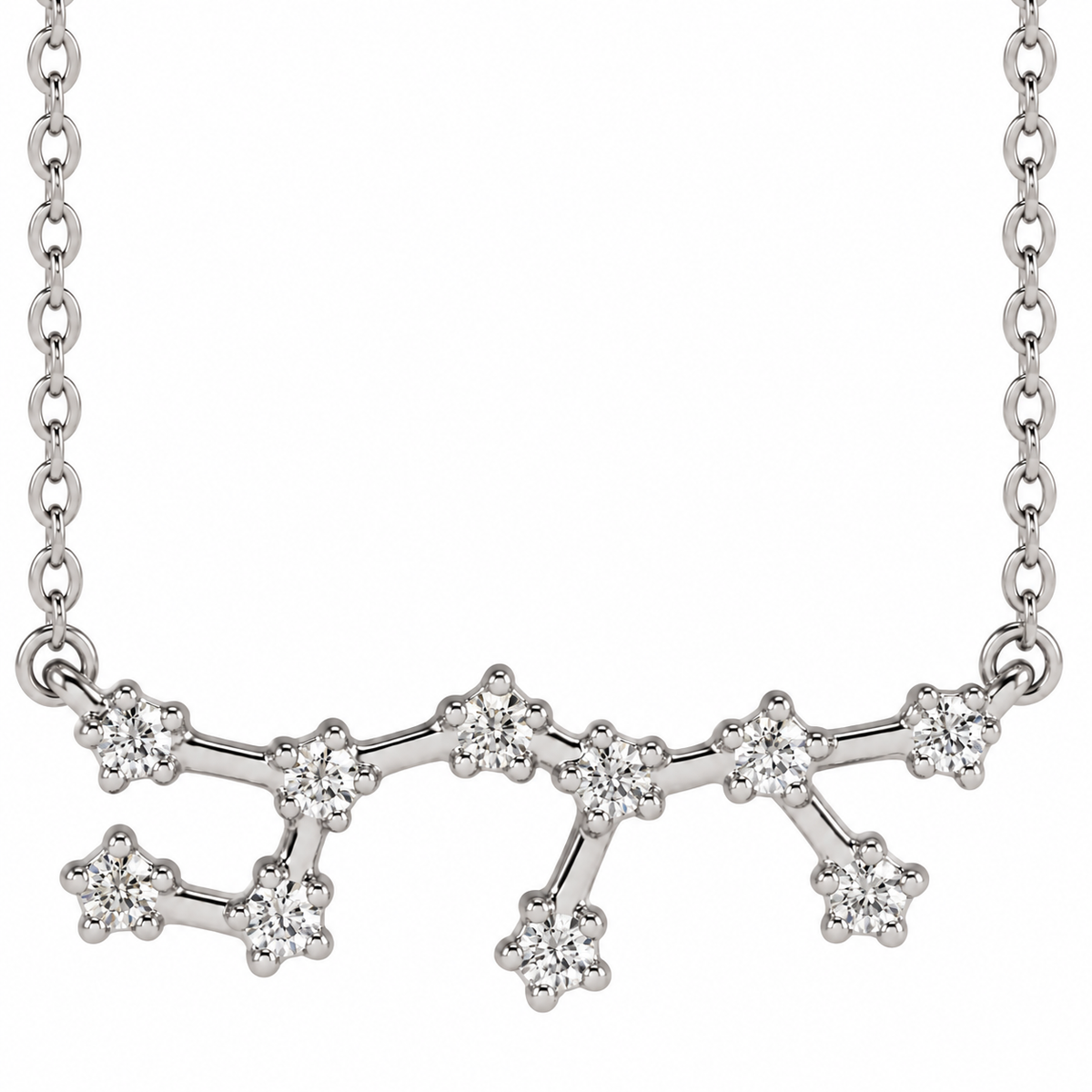 14K Diamond Constellation Necklace