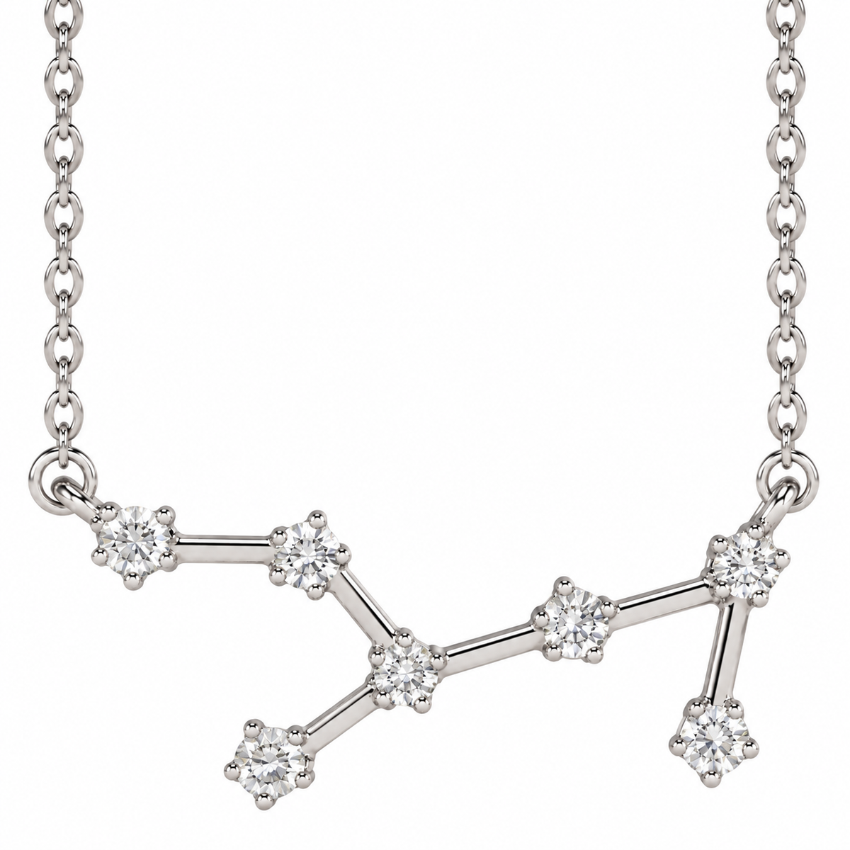 14K Diamond Constellation Necklace