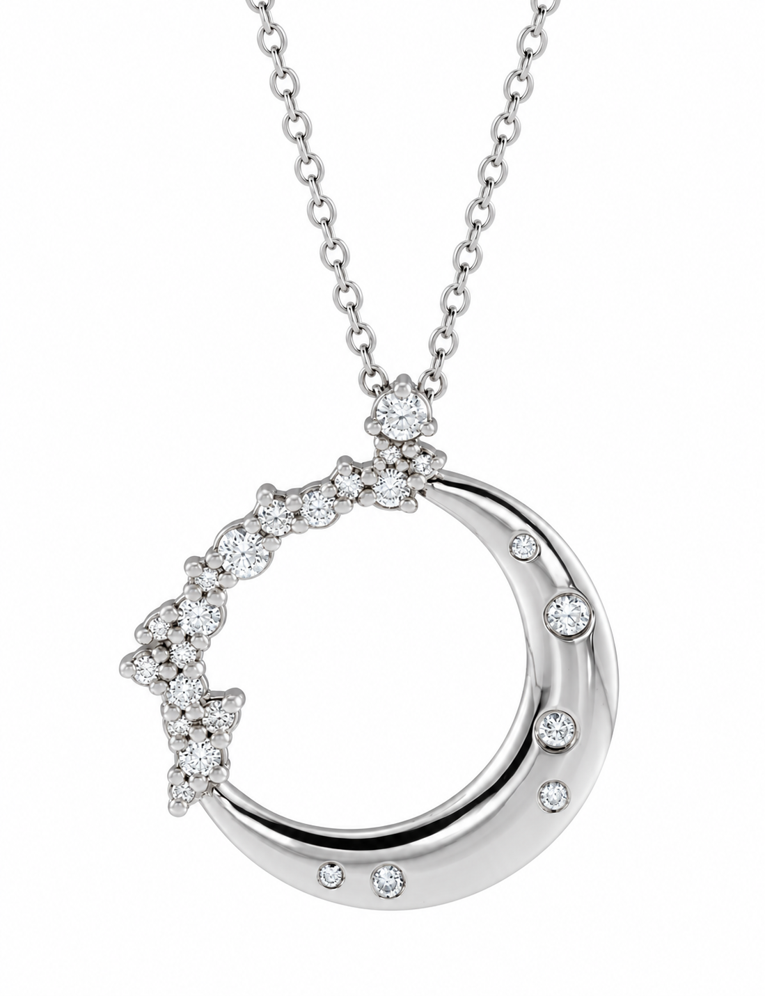 14K Moonlit Necklace