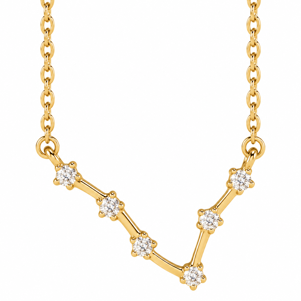 14K Diamond Constellation Necklace