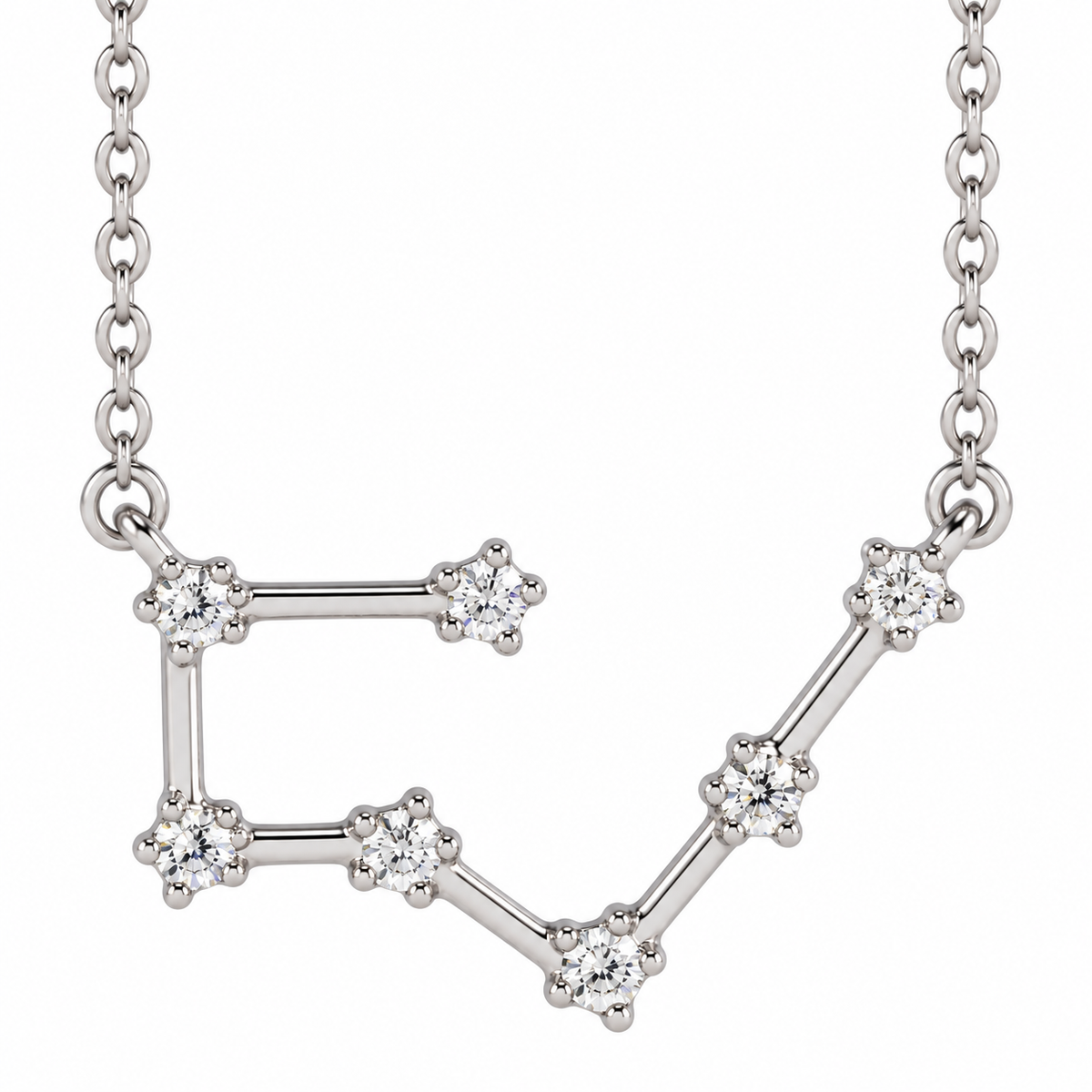 14K Diamond Constellation Necklace