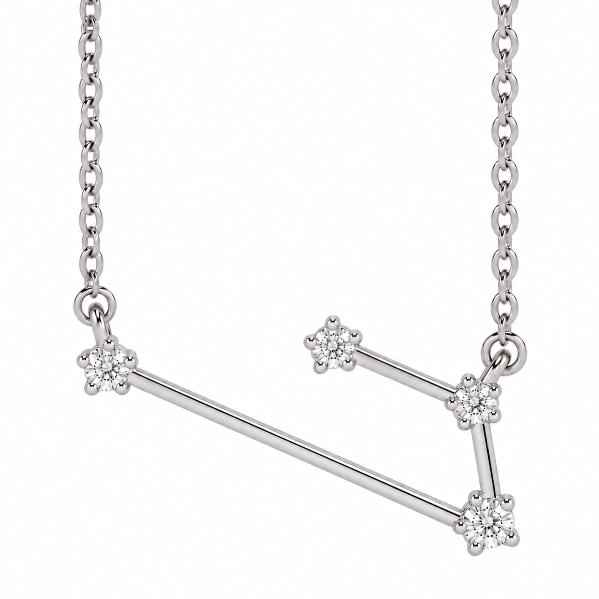 14K Diamond Constellation Necklace