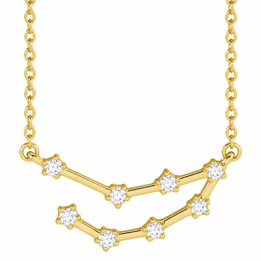 14K Diamond Constellation Necklace