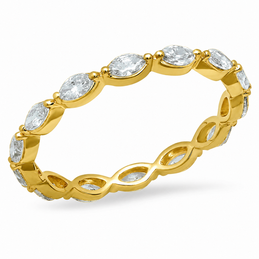 MARQUISE ETERNITY RING