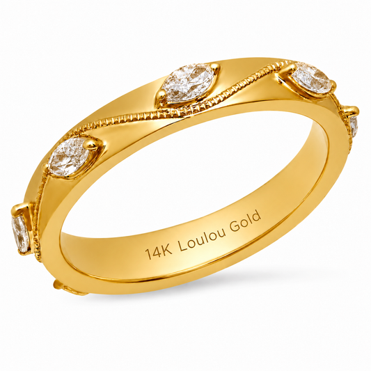 MARQUISE ETERNITY RING