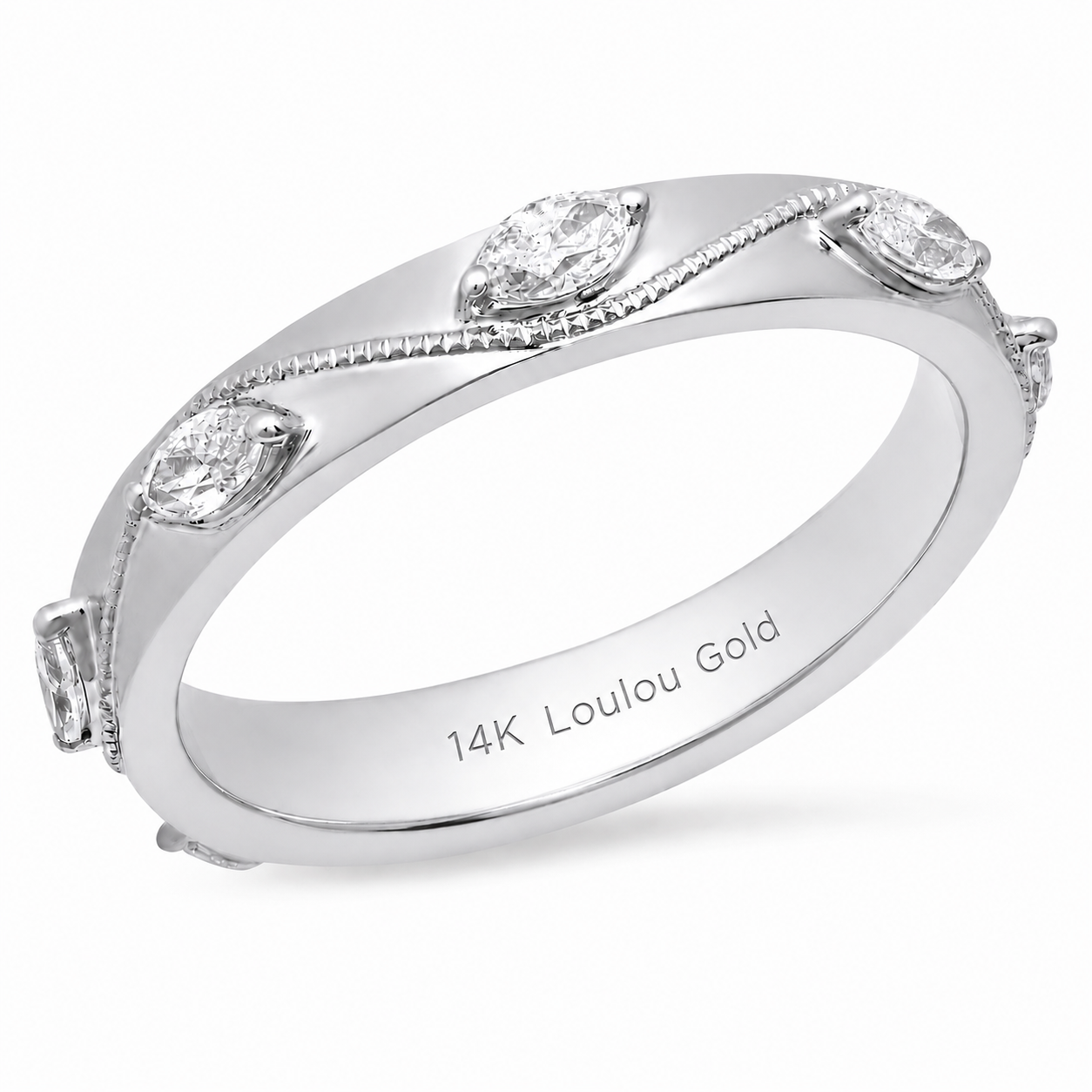 MARQUISE ETERNITY RING