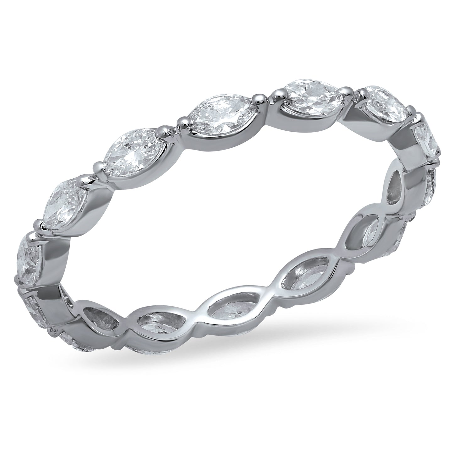 MARQUISE ETERNITY RING