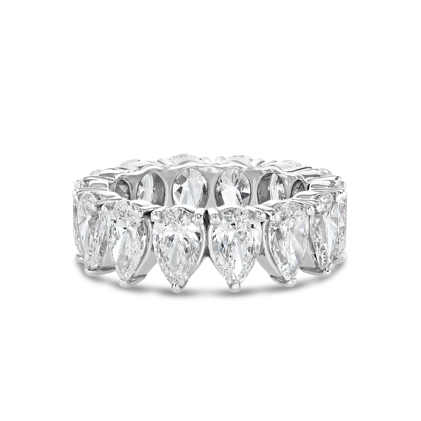 14K Pear Eternity Ring