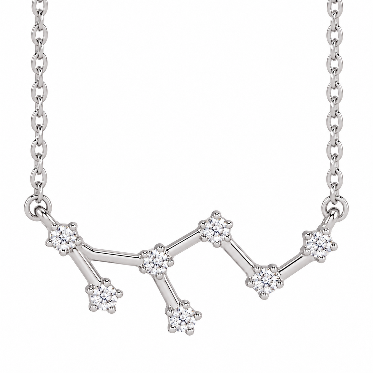 14K Diamond Constellation Necklace