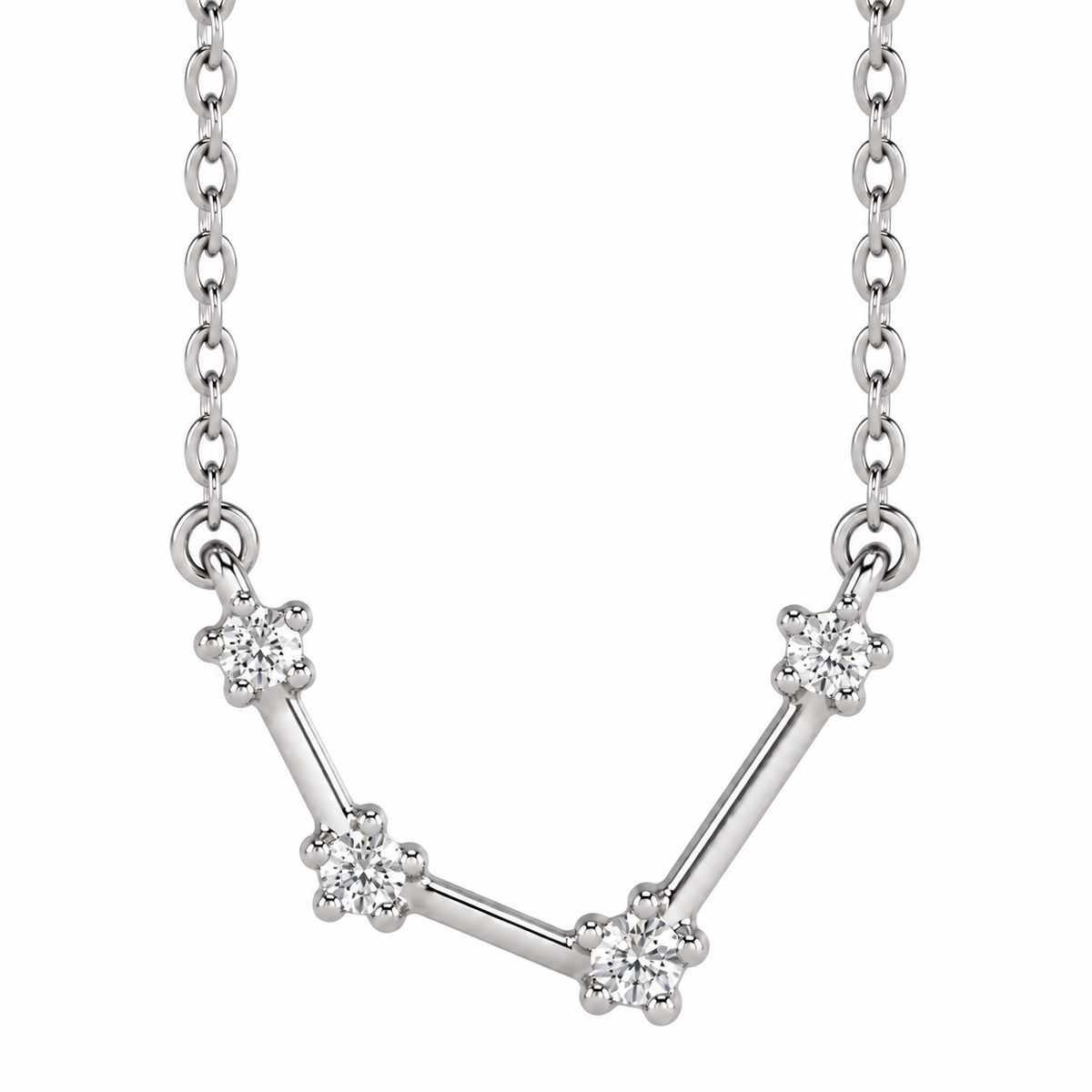 14K Diamond Constellation Necklace
