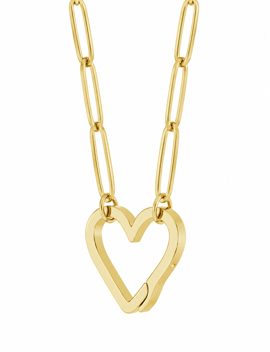 14K Sweetheart Charm Necklace