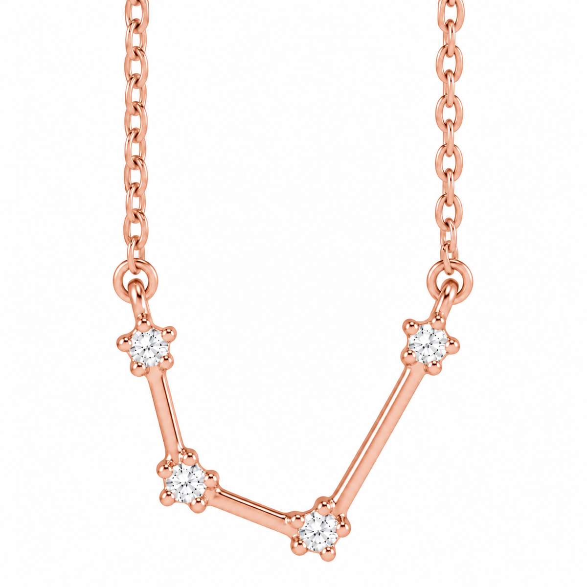 14K Diamond Constellation Necklace