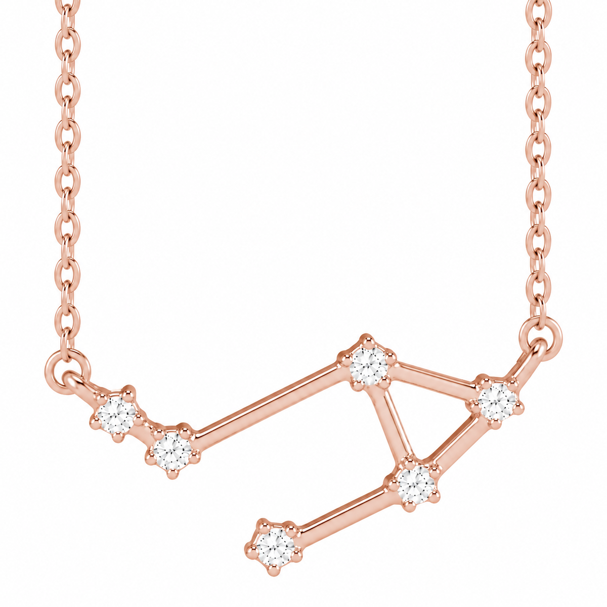 14K Diamond Constellation Necklace