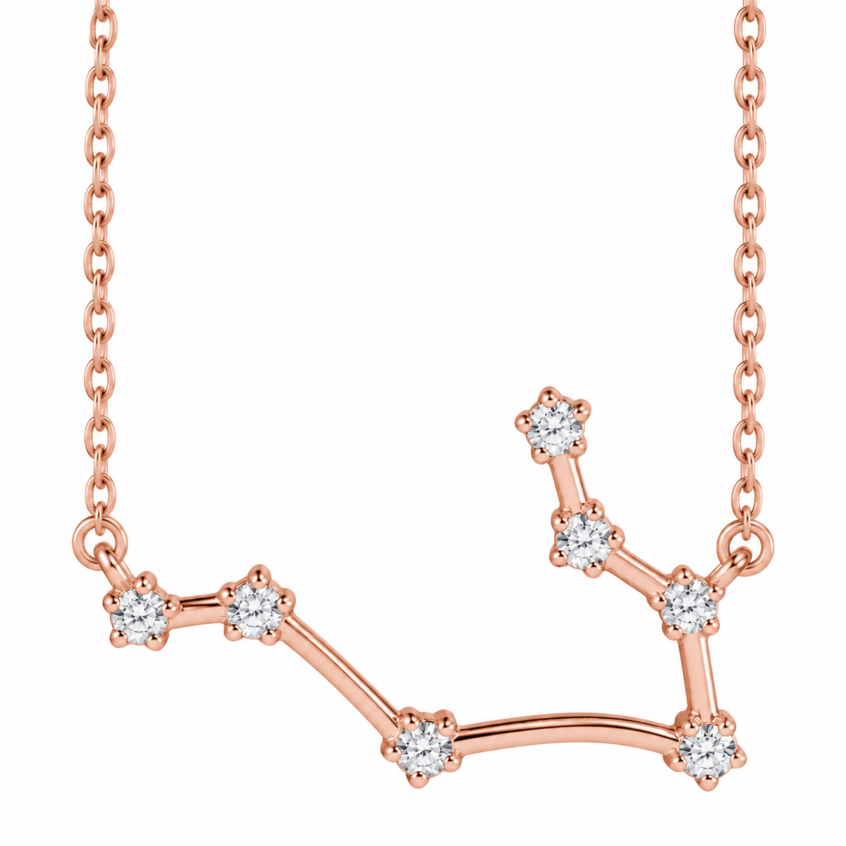 14K Diamond Constellation Necklace