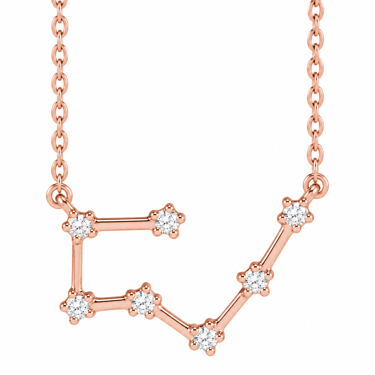 14K Diamond Constellation Necklace