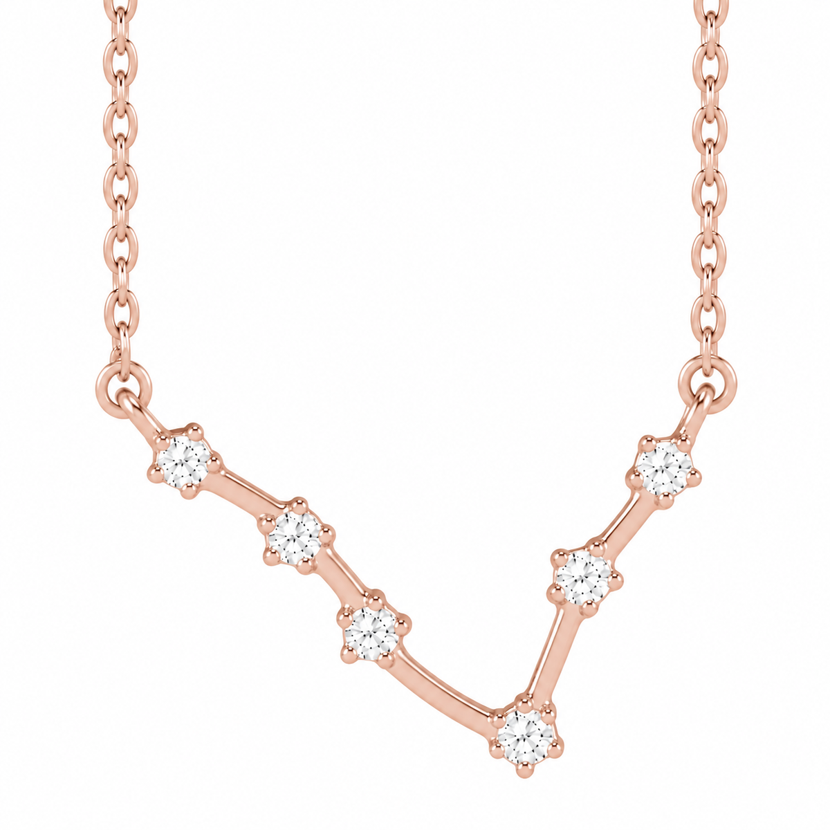 14K Diamond Constellation Necklace