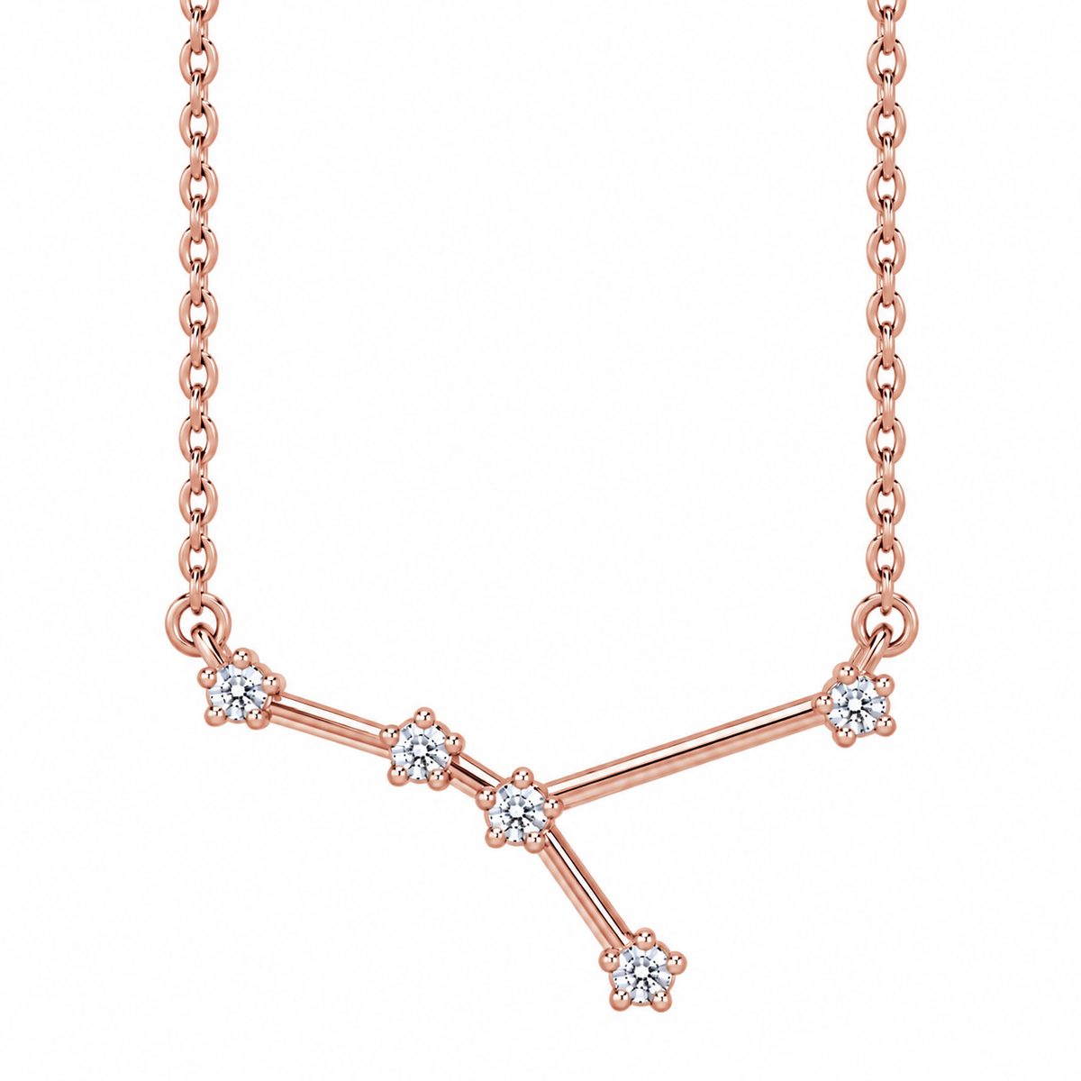 14K Diamond Constellation Necklace
