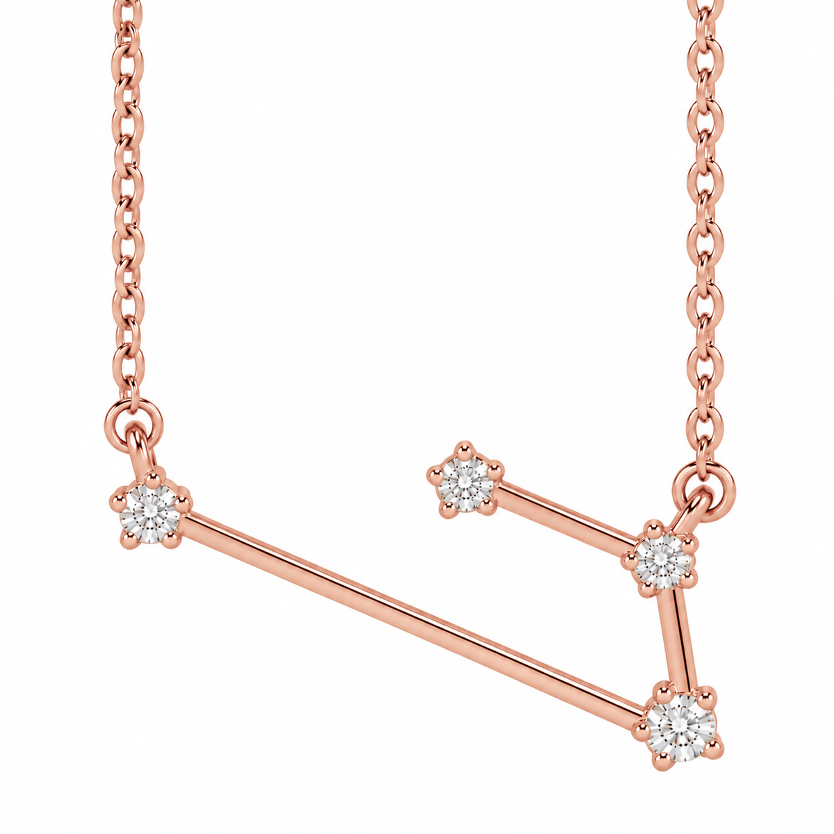 14K Diamond Constellation Necklace