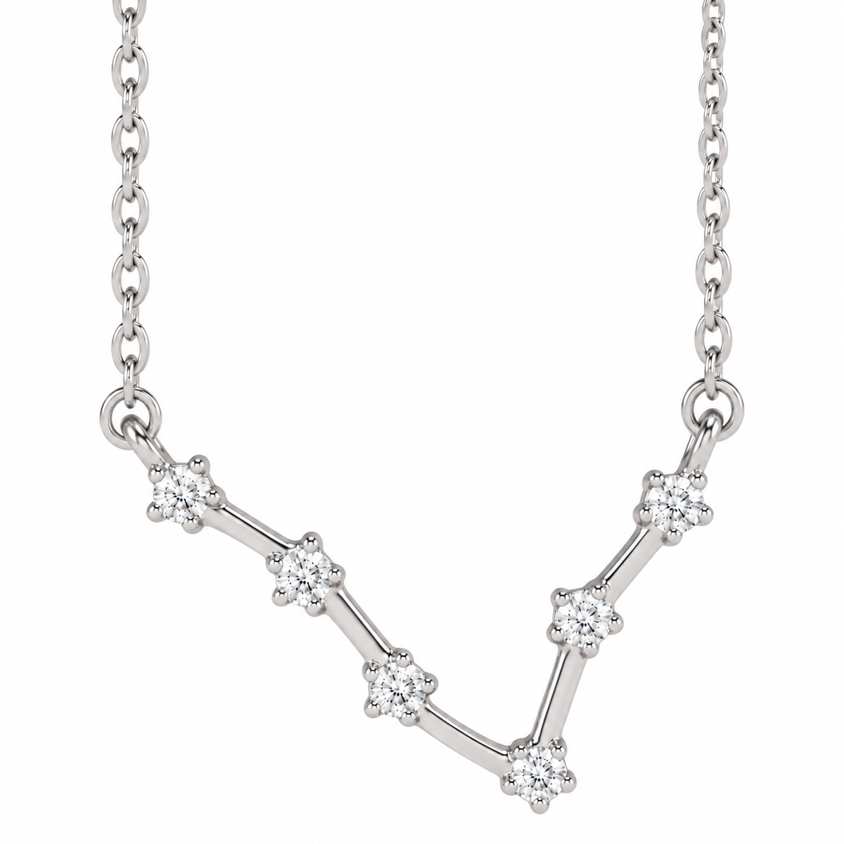 14K Diamond Constellation Necklace