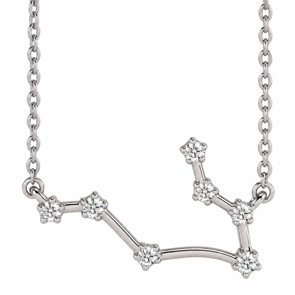 14K Diamond Constellation Necklace