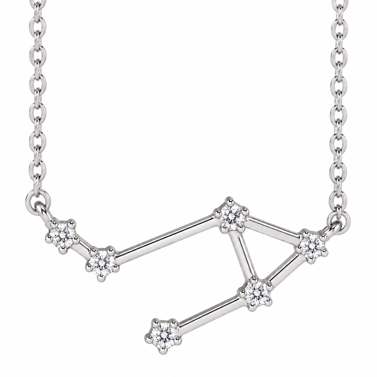 14K Diamond Constellation Necklace
