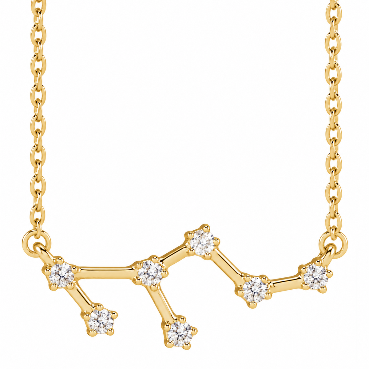 14K Diamond Constellation Necklace